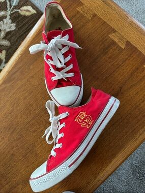 FSU Low-Top Canvas Sneakers with White Laces